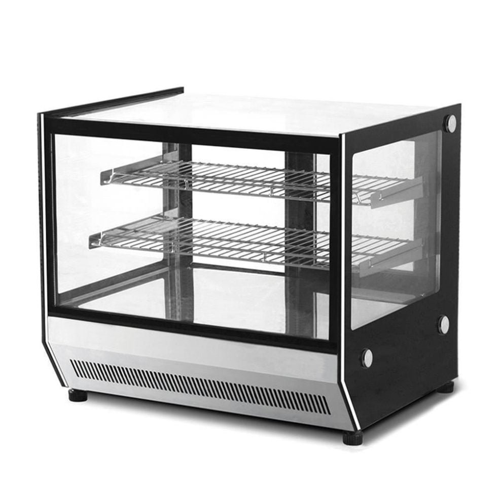 Vitrina exhibidora cristal recto 190lt GN-1200RT Migsa