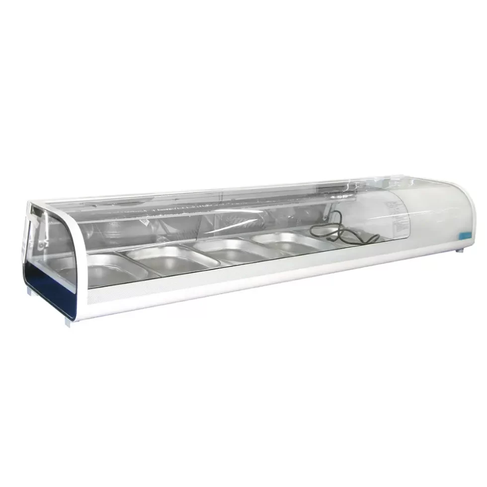 Vitrina refrigerada para sushi 5 charolas RTS-132L Migsa