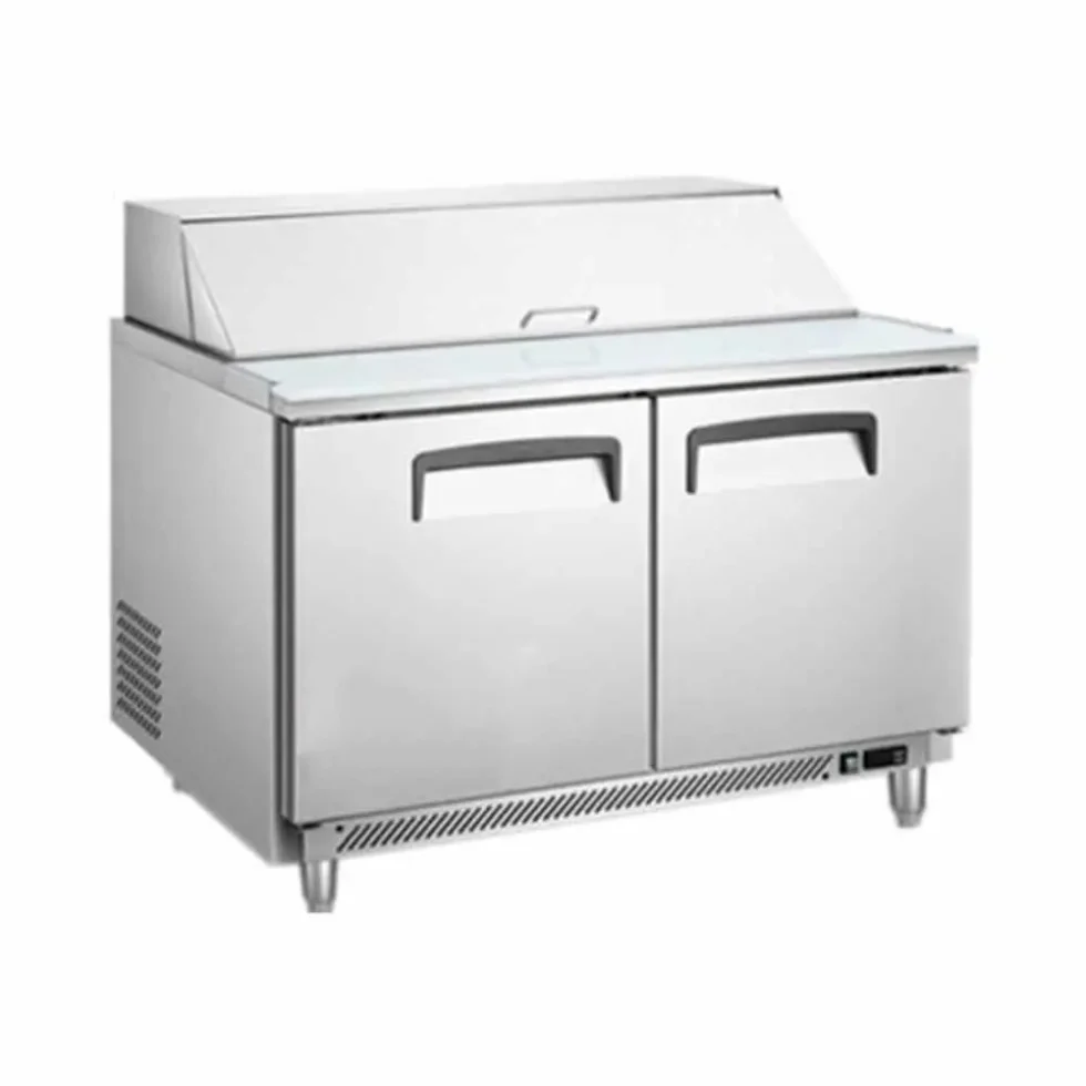 Mesa fría para ensaladas 2 puerta tipo americano 340 lts. SCL-2 Migsa