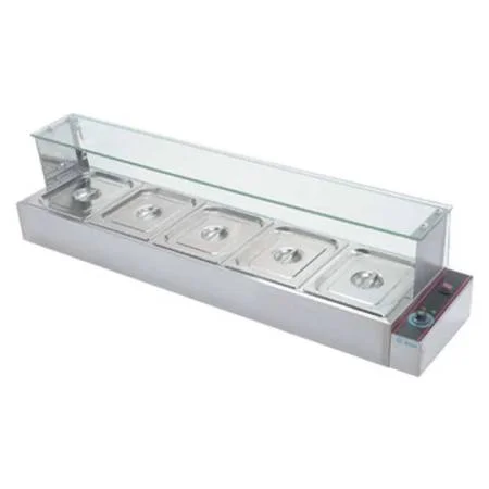 Baño maría eléctrico de 5 insertos medios BN-B24 Migsa