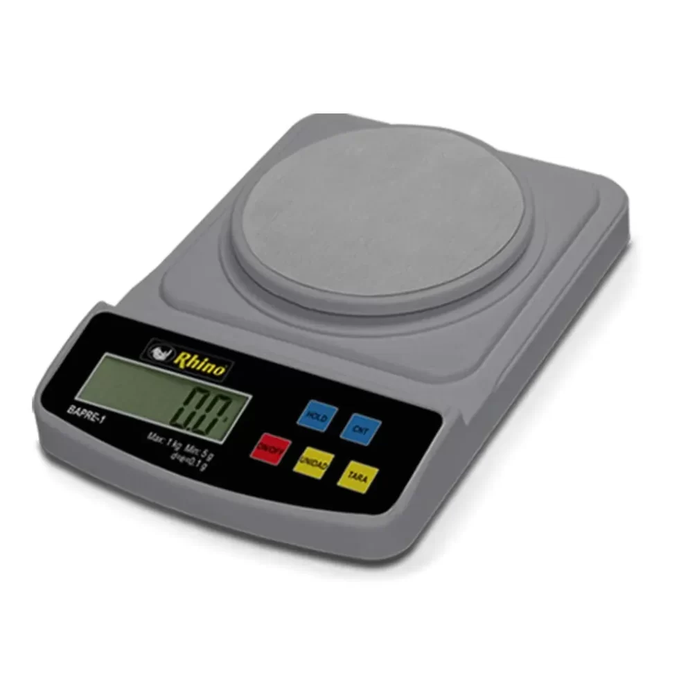 Báscula de precisión 1kg/0.1 g función contadora BAPRE-1 Rhino
