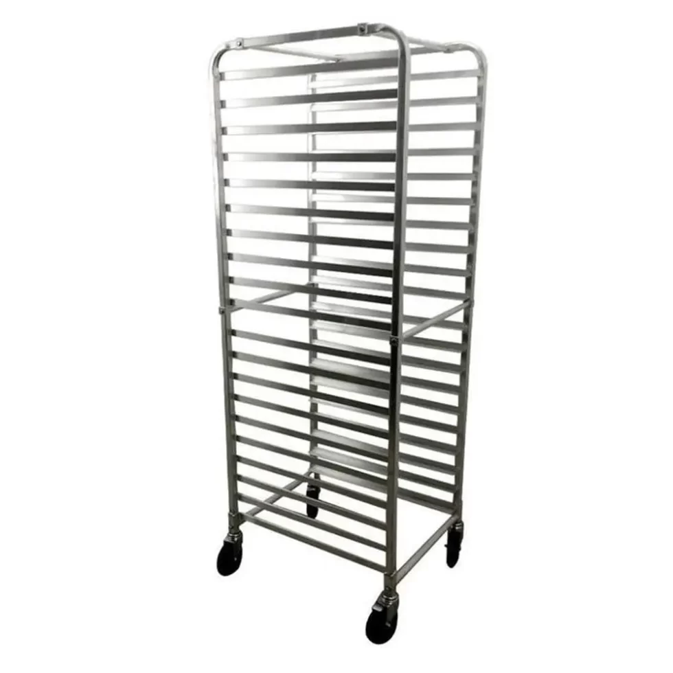 Carro espiguero 20 charolas en aluminio 6063-T5 Migsa