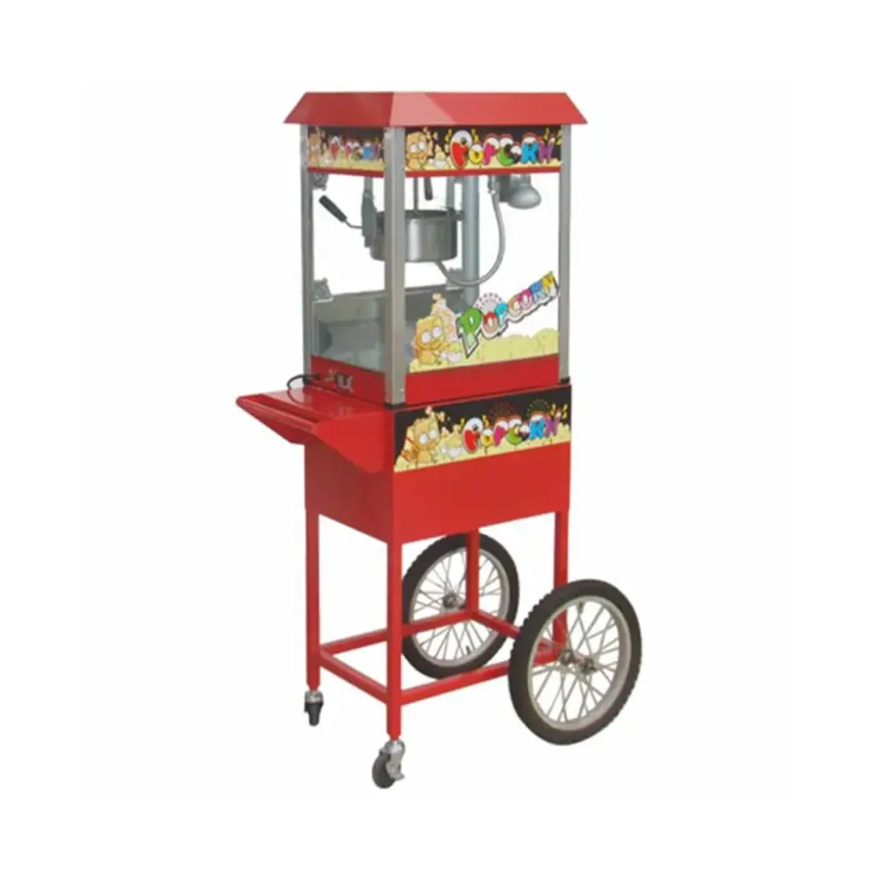 Fabricadora de palomitas eléctrica con carro 250 grs. HP-BC-A Migsa