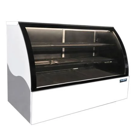 Vitrina cremera 20 p3 sistema aire forzado, cristal curvo MAXI-1800-AF Ojeda