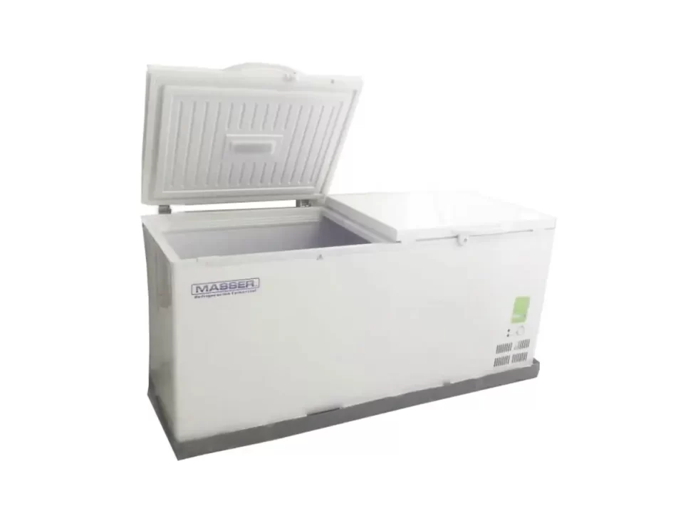 Congelador horizontal tapa tipo cofre 23 p3, c/iluminación en puerta CM2000 Masser