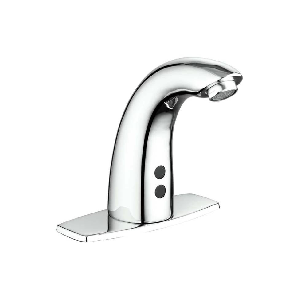 Llave electrónica con sensor para lavabo, orificio con base de 155 mm  AT-6118AB-2 Migsa