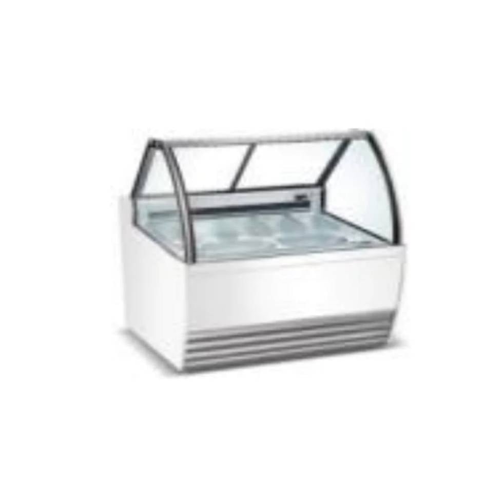 Vitrina exhibidora de helados de 13 insertos Migsa DW-13