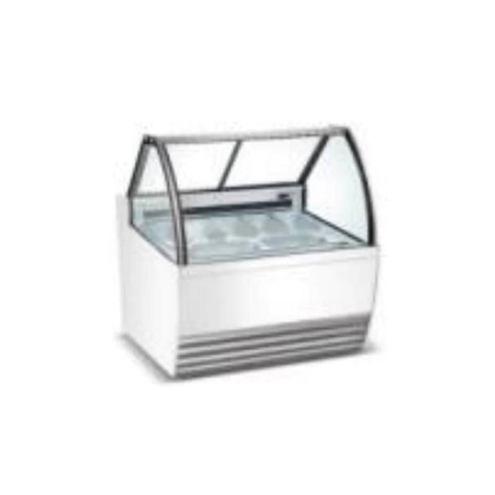 Vitrina exhibidora de helados de 7 insertos Migsa DW-7