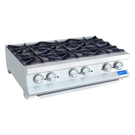 Parrilla profesional 6 quemadores SS6Q San-Son