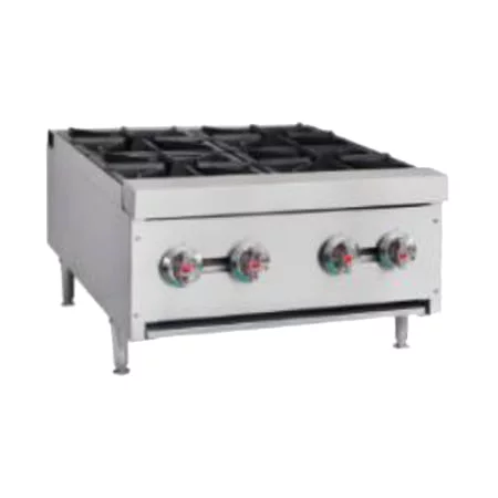 Parrilla comercial a gas de 4 quemadores XRB-4-MG Migsa