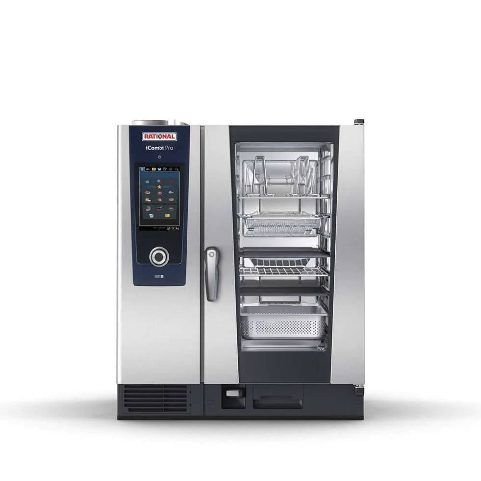Horno iCombi Pro a gas, 10 charolas de 1/1 CD1GRRA.0001372 Rational