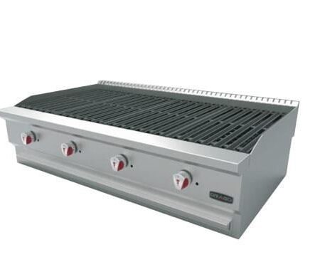 Asador Radiante a Gas 4 quemadores