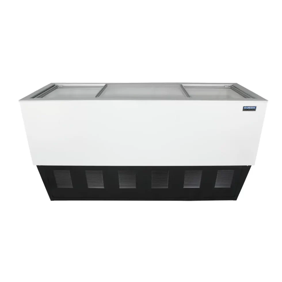 Congelador tapa de cristal plano 12 p3 CHEP-170 Ojeda