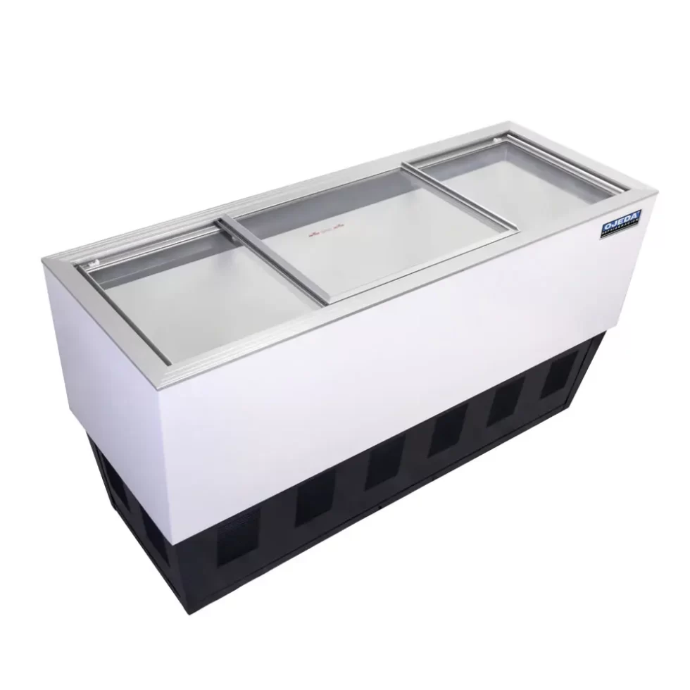 Congelador tapa de cristal plano 12 p3 CHEP-170 Ojeda - Imagen 2