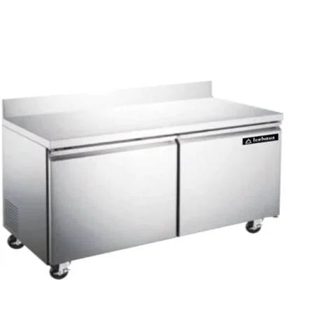 Mesa se trabajo/Refrigerante de 2 puertas MTR-2P-SS-02 ICEHAUS
